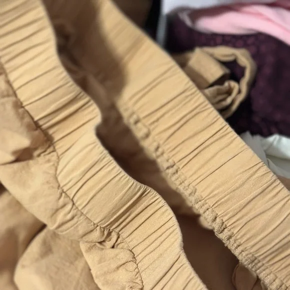 Stylish Tan Jumpsuit - Picture 9 of 9